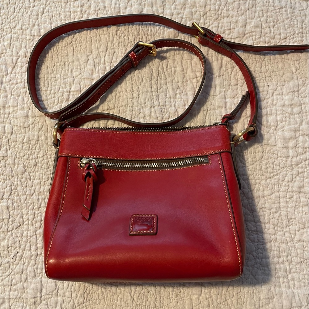 Dooney Bourke Allison Florentine Leather Crossbody Bag